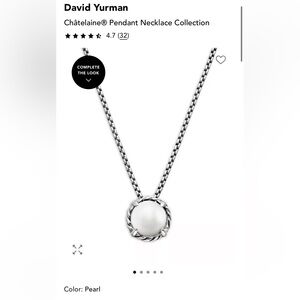 Châtelaine® Pendant Necklace with Cultured Freshwater Pearl